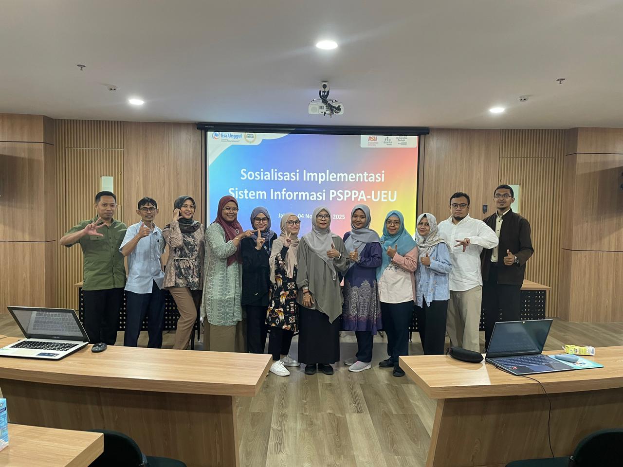 Implementasi Sistem Informasi PSPA Universitas Esa Unggul